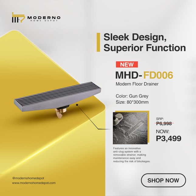 MHD-FD006 (Modern Floor Drainer)