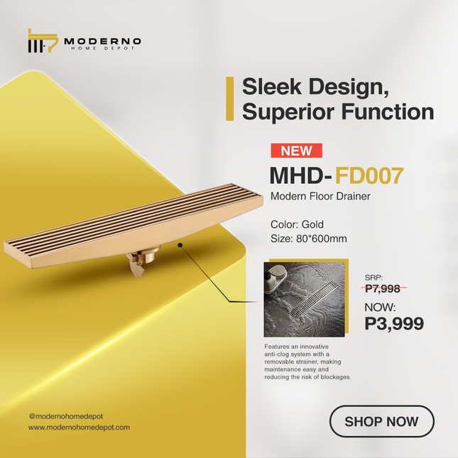 MHD-FD007 (Modern Floor Drainer)