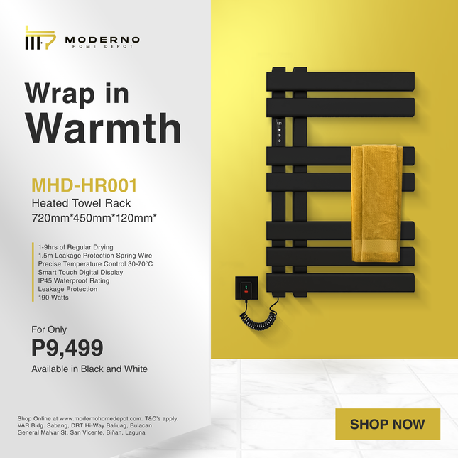MHD-HR001 (Digital Heated Towel Rack)