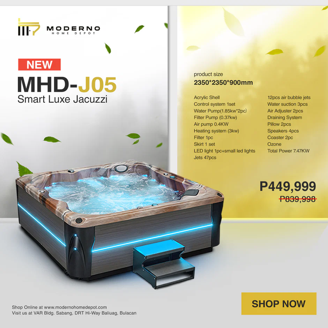 MHD-J05 (Smart Luxe Jacuzzi)
