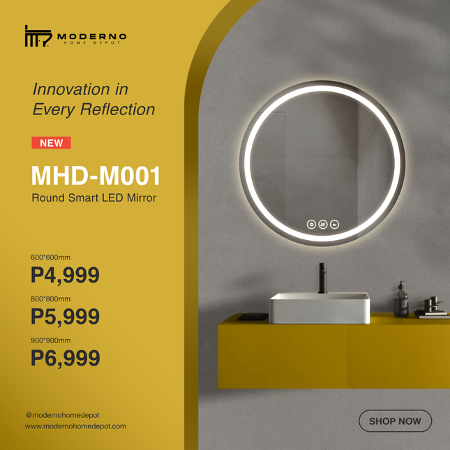 MHD-M001 (Smart LED Mirror - Round)