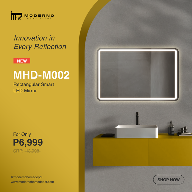 MHD-M002 (Smart LED Mirror - Rectangular)