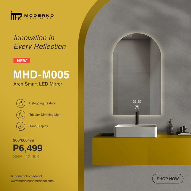 MHD-M005 (Smart LED Mirror - Arch Shape)