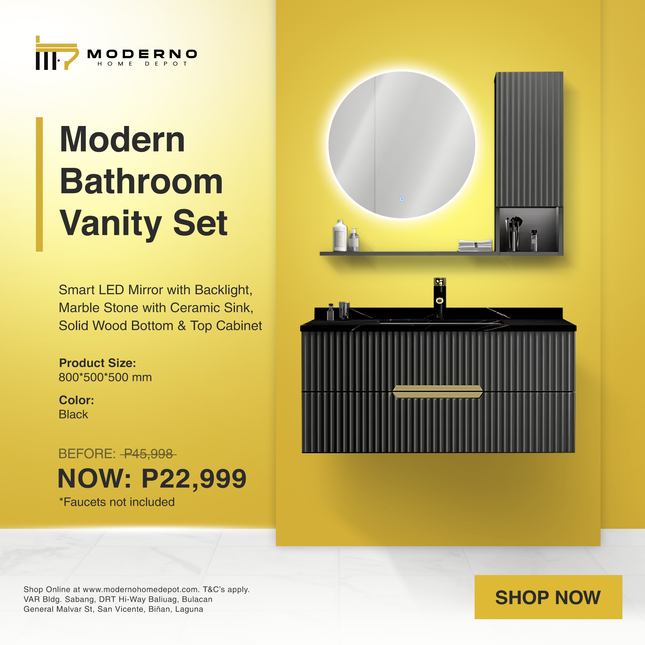 MHD MODERN BATHROOM VANITY SET