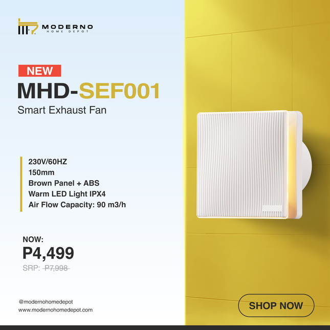 MHD - SEF001 (Smart Bathroom Exhaust Fan)