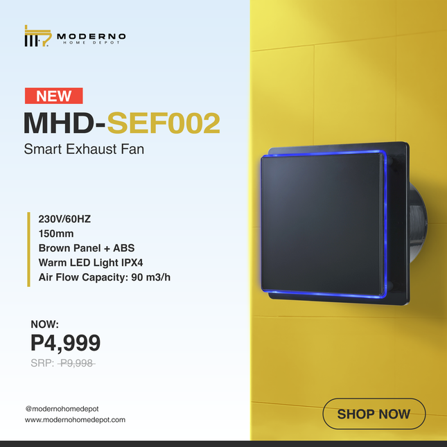 MHD - SEF002 (Smart Bathroom Exhaust Fan)