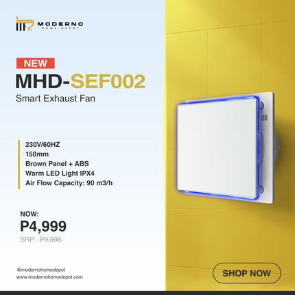 MHD - SEF002 (Smart Bathroom Exhaust Fan)